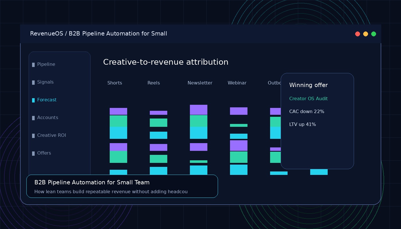 B2B Pipeline Automation for Small Teams