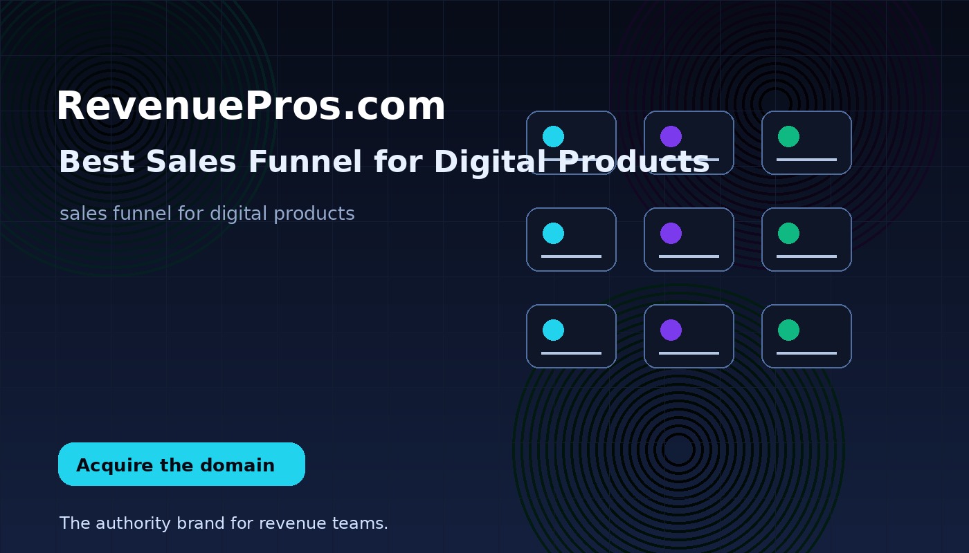 Best Sales Funnel for Digital Products