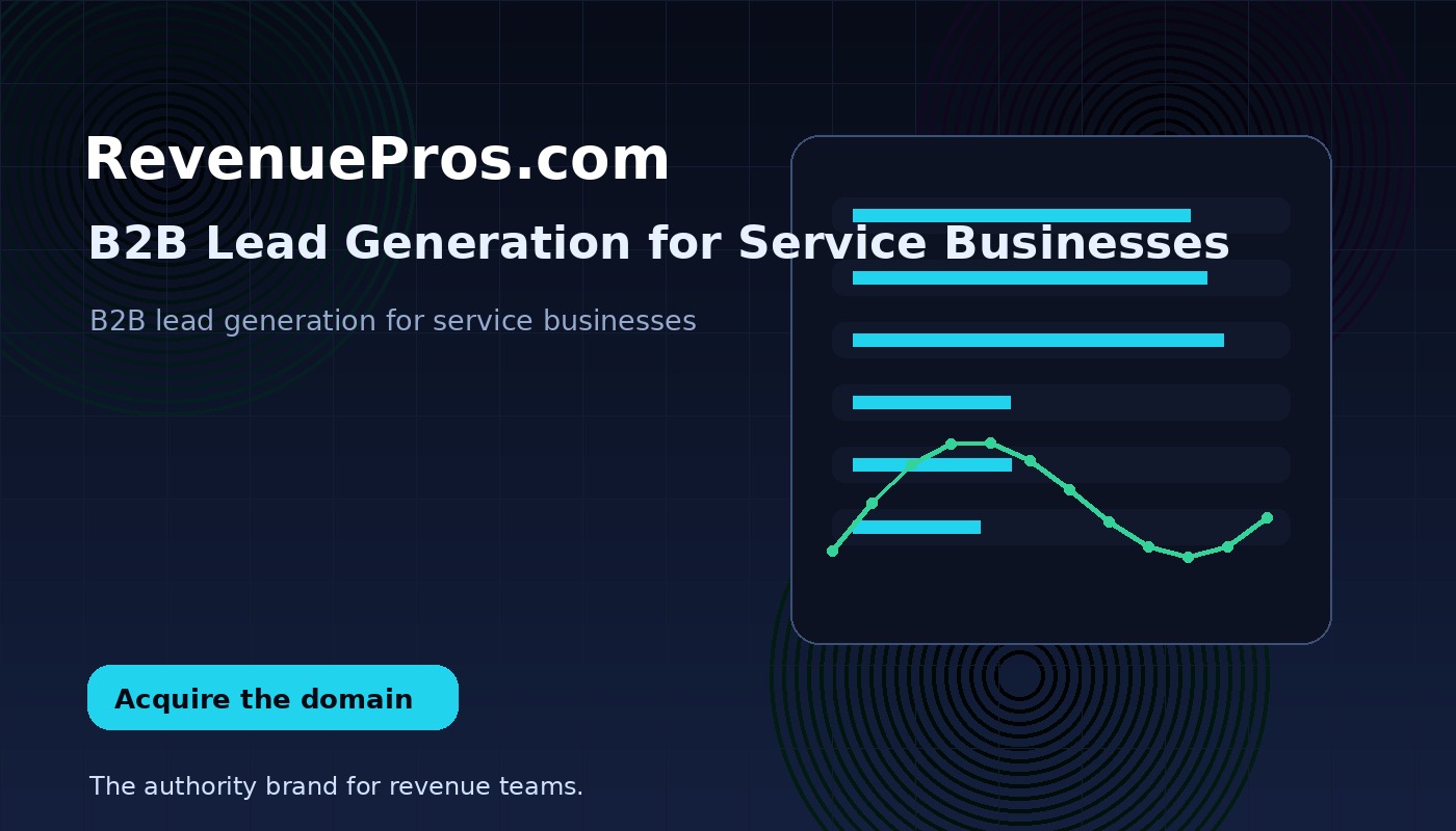 B2B Lead Generation for Service Businesses