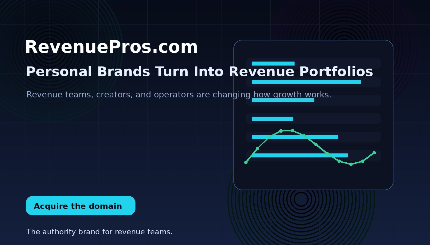 Personal Brands Turn Into Revenue Portfolios