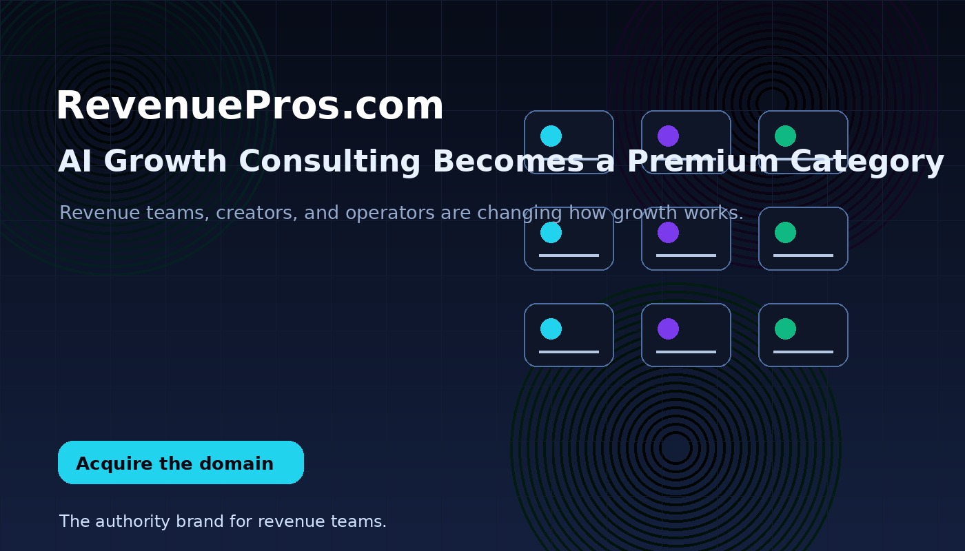 AI Growth Consulting Becomes a Premium Category