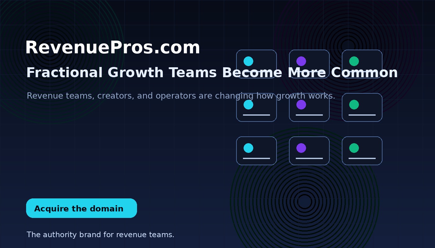 Fractional Growth Teams Become More Common
