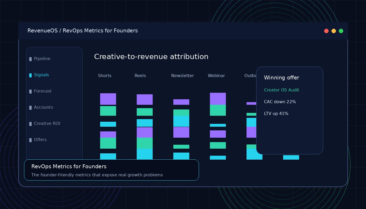 RevOps Metrics for Founders
